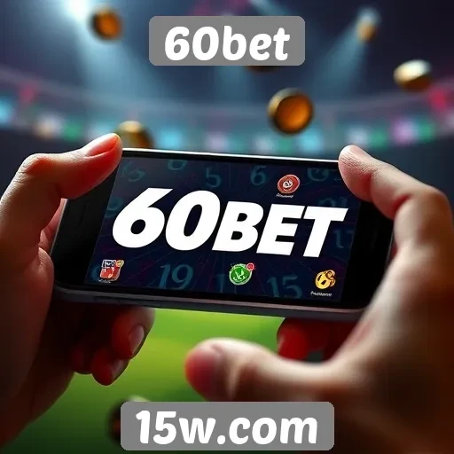 Experiência do usuário em dispositivos móveis no 60bet